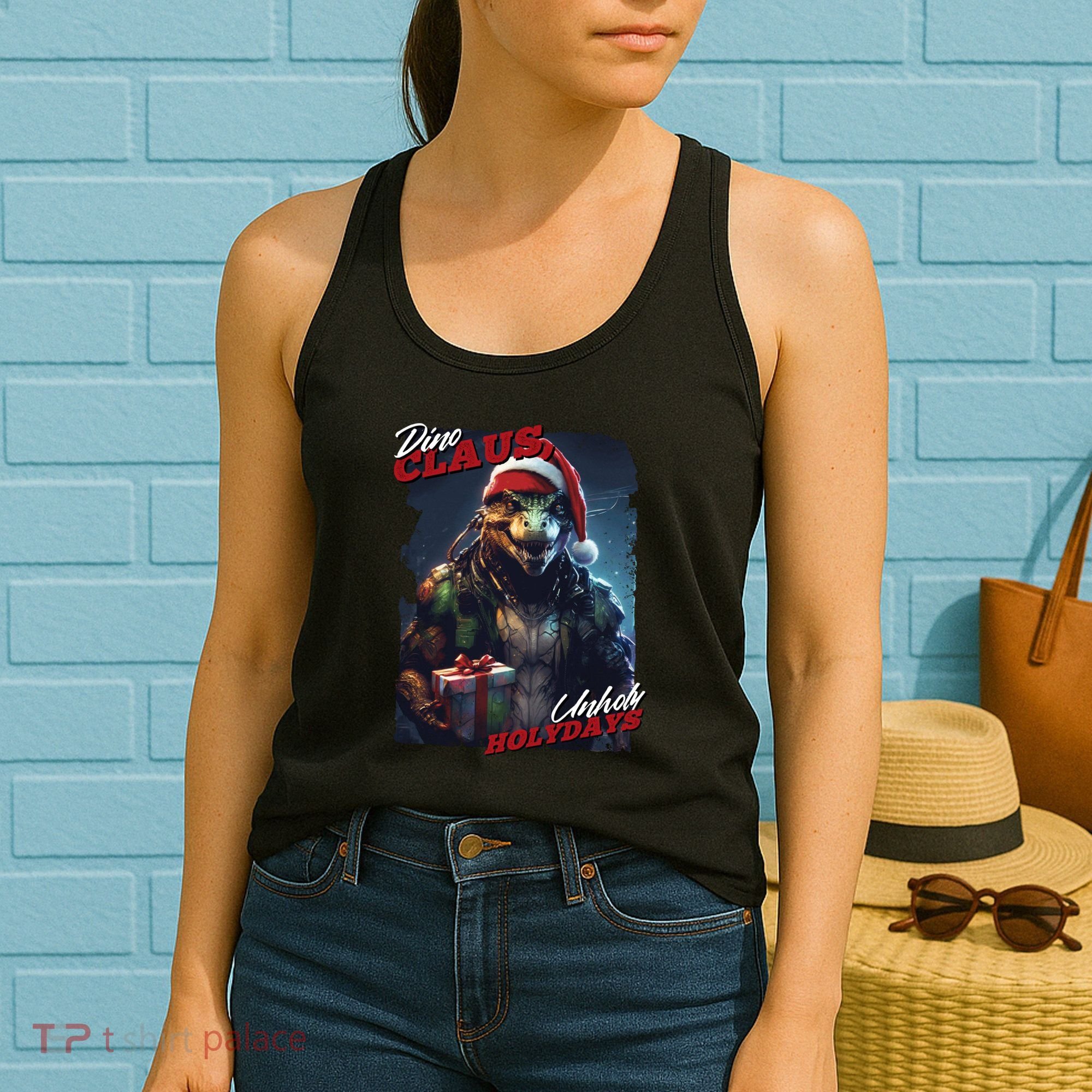Dino Claus Women's Tank Top