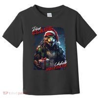 Dino Claus Toddler T-Shirt thumb 0