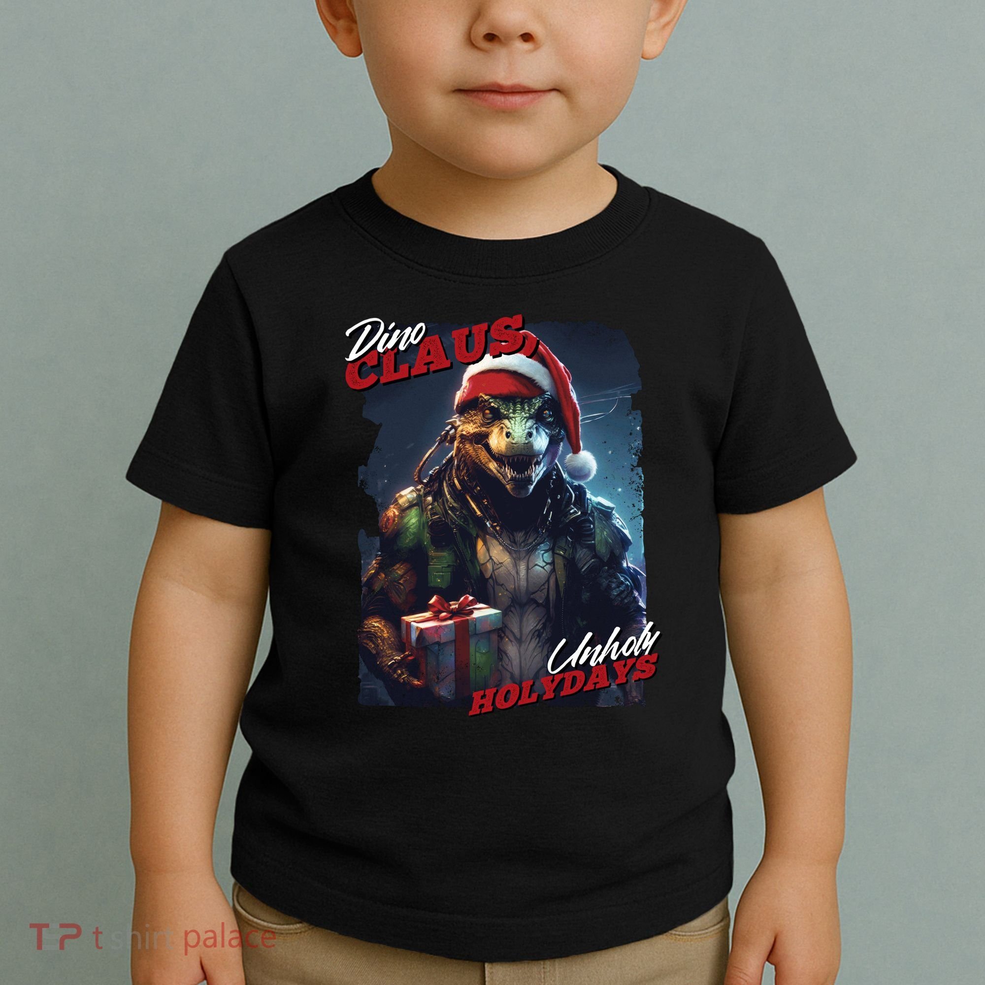 Dino Claus Toddler T-Shirt