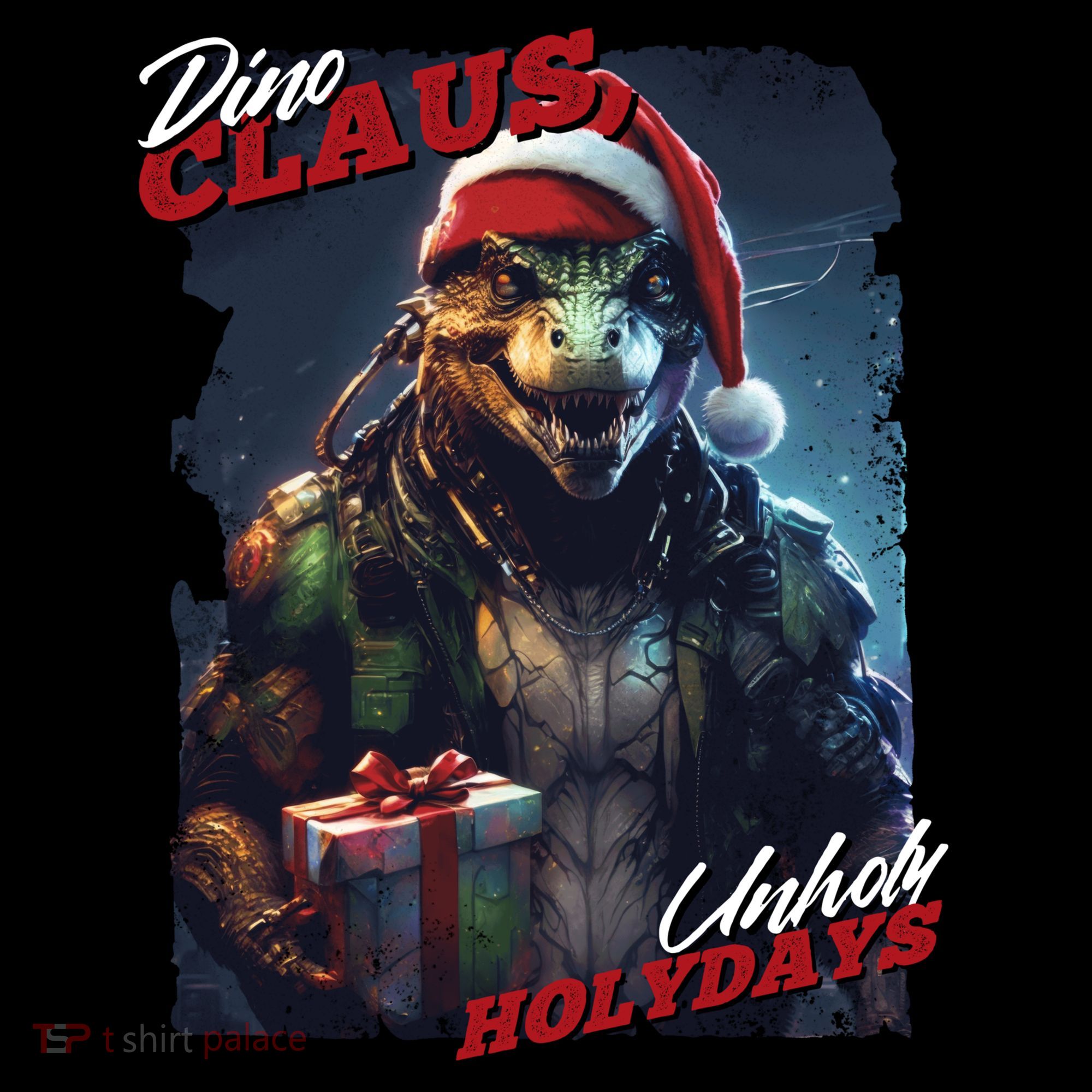 Dino Claus Toddler T-Shirt