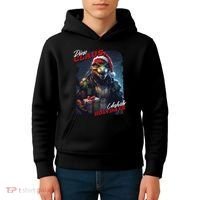 Dino Claus Kids Hoodie thumb 4