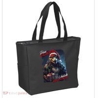 Dino Claus Tote Bag thumb 2