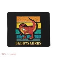 Daddysaurus Cool Dad Dinosaur With Sunglasses Mousepad thumb 0