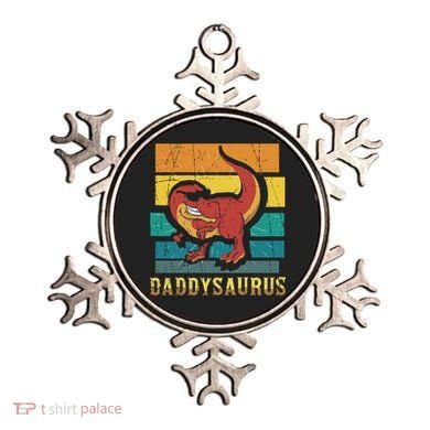 Daddysaurus Cool Dad Dinosaur With Sunglasses Ornament