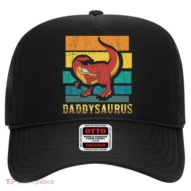 Daddysaurus Cool Dad Dinosaur With Sunglasses Hat