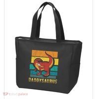 Daddysaurus Cool Dad Dinosaur With Sunglasses Tote Bag thumb 3