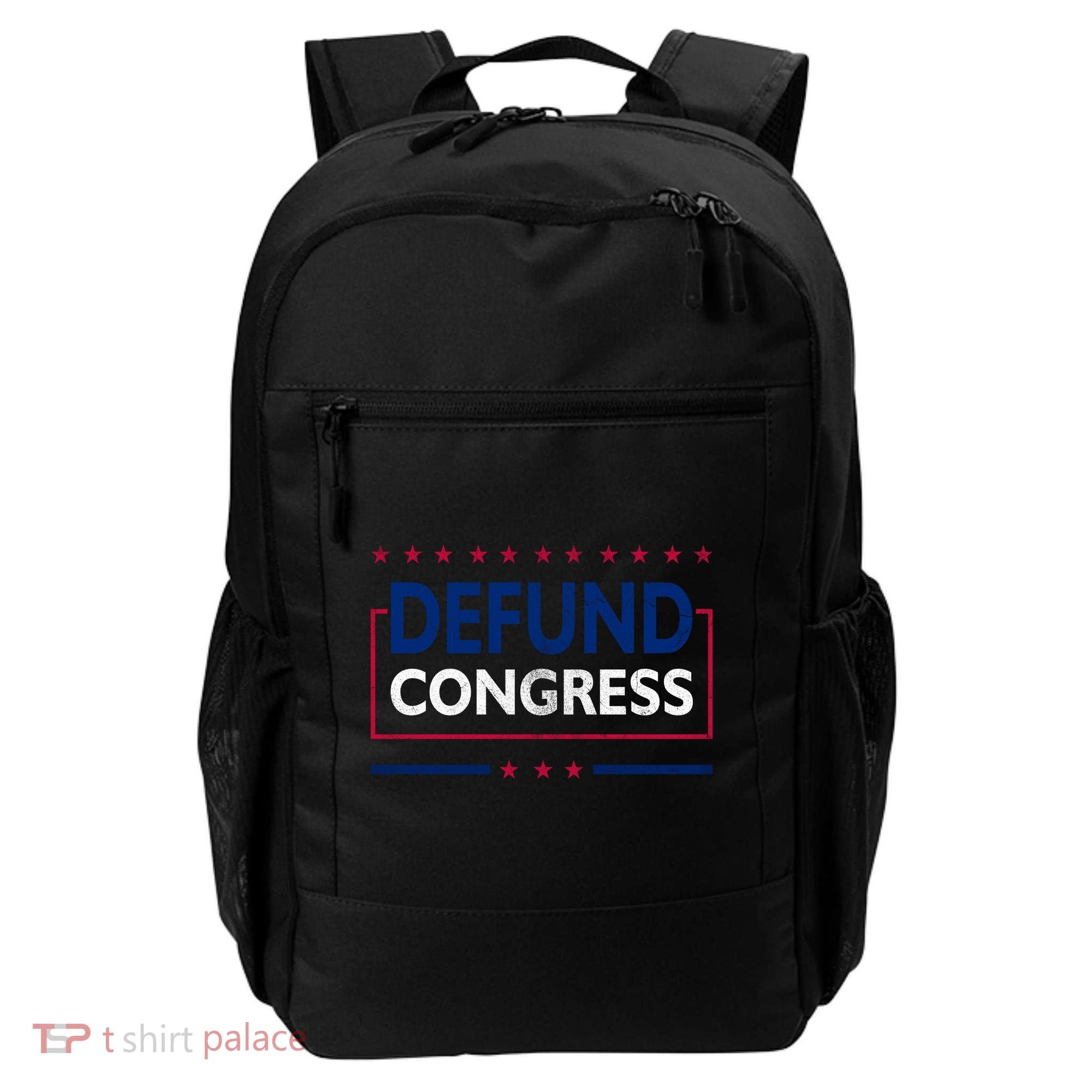 Defund Congress Defund Politicians Libertarian Political Backpack