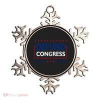 Defund Congress Defund Politicians Libertarian Political Ornament thumb 0