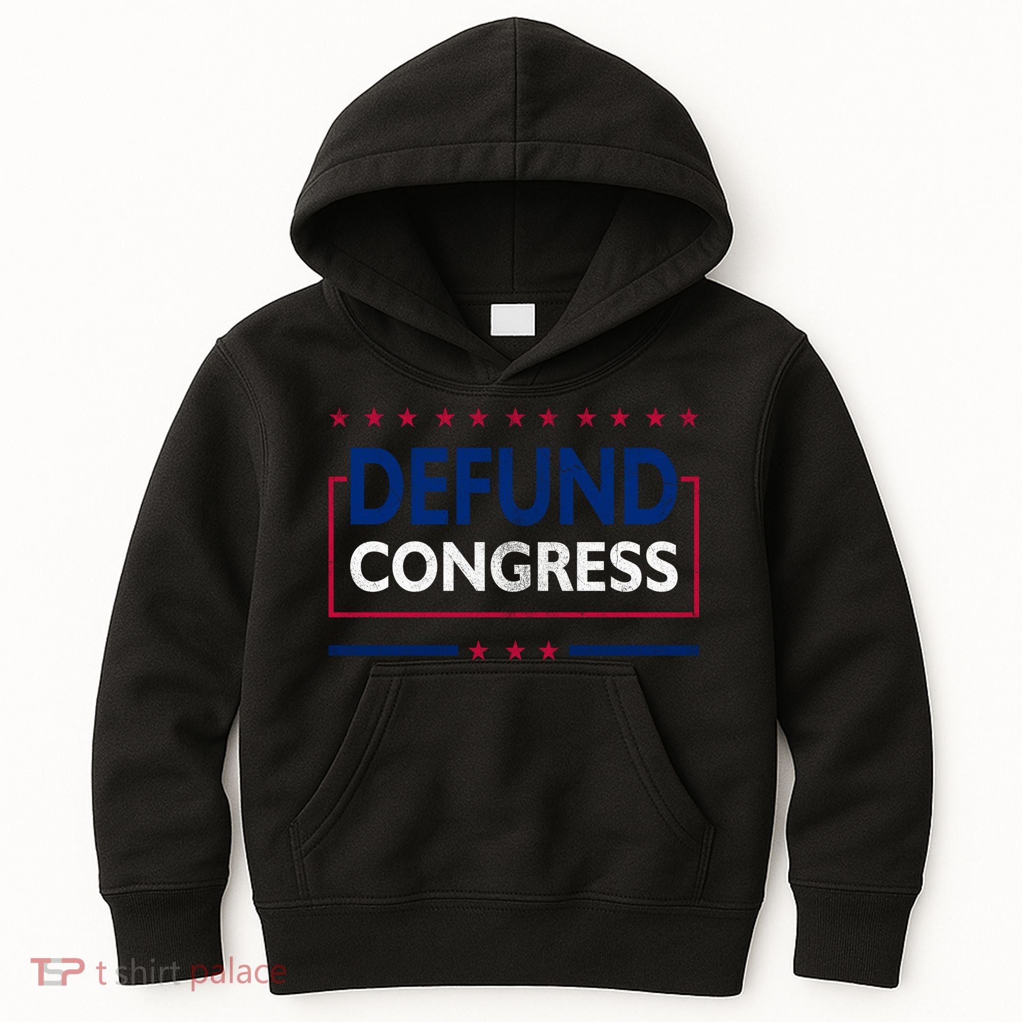 Defund Congress Defund Politicians Libertarian Political Kids Hoodie