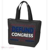 Defund Congress Defund Politicians Libertarian Political Tote Bag thumb 3