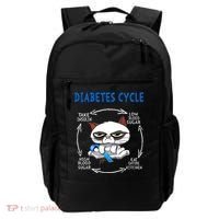 Diabetes Cycle Diabetes Awareness Funny Cat Outfits Backpack thumb 0