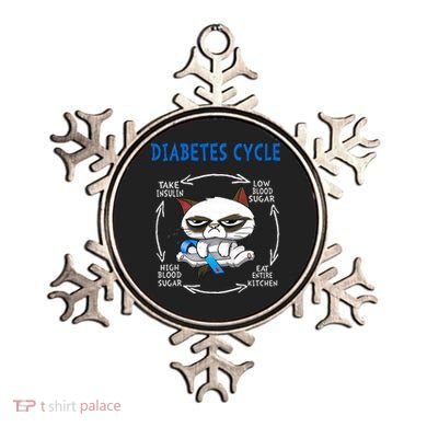 Diabetes Cycle Diabetes Awareness Funny Cat Outfits Ornament