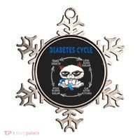 Diabetes Cycle Diabetes Awareness Funny Cat Outfits Ornament thumb 0