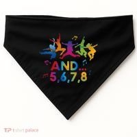 Dance Coach Dancer Dancing Dance Teacher Instructor USA-Made Doggie Bandana thumb 0