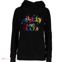 Dance Coach Dancer Dancing Dance Teacher Instructor Womens Funnel Neck Pullover Hood thumb 0