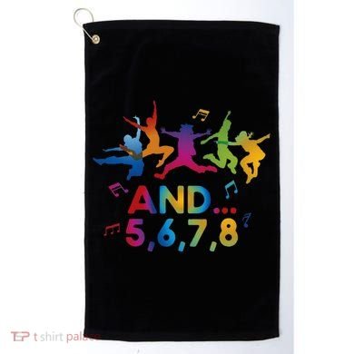 Dance Coach Dancer Dancing Dance Teacher Instructor Golf Towel