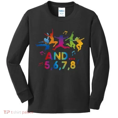 Dance Coach Dancer Dancing Dance Teacher Instructor Kids Long Sleeve Shirt
