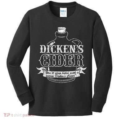 Dickens Cider Kids Long Sleeve Shirt