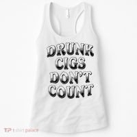 Drunk Cigs Don't Count Women's Tank Top thumb 0