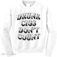 Drunk Cigs Don't Count Kids Sweatshirt thumb 0