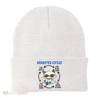 Diabetes Cycle Diabetes Awareness Cat Lover Beanie thumb 0