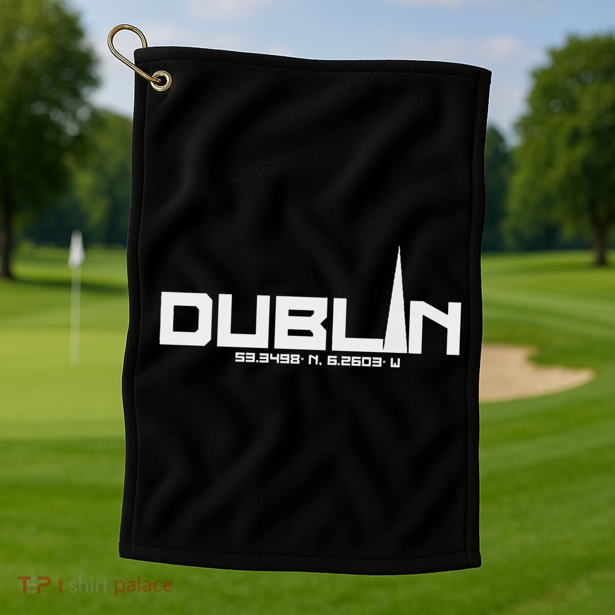 Dublin City Golf Towel