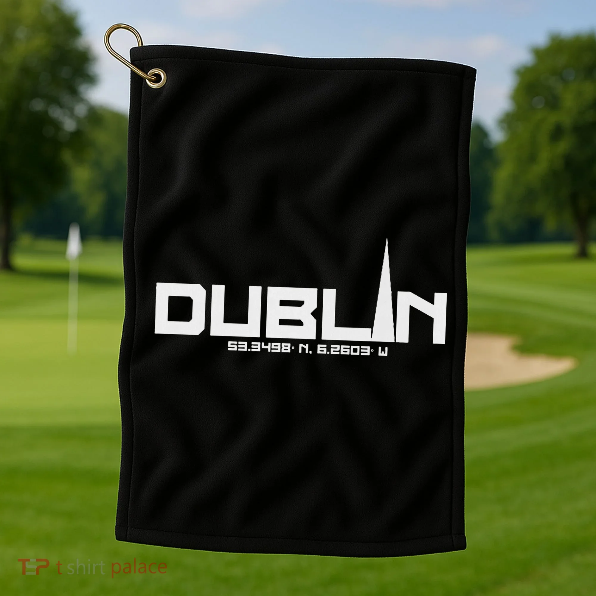 Dublin City Golf Towel