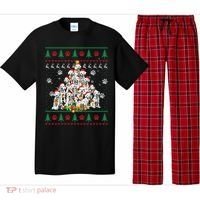 Dalmatian Christmas Dog Lover Gift Ugly Sweater Xmas Tree Gift Pajama Set thumb 0