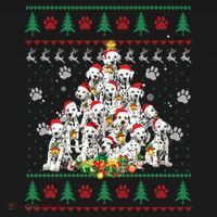 Dalmatian Christmas Dog Lover Gift Ugly Sweater Xmas Tree Gift Ornament thumb 1