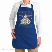 Dalmatian Christmas Dog Lover Gift Ugly Sweater Xmas Tree Gift Apron thumb 2
