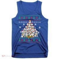 Dalmatian Christmas Dog Lover Gift Ugly Sweater Xmas Tree Gift Tank Top thumb 0