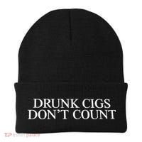 Drunk Cigs Don’t Count Beanie thumb 0