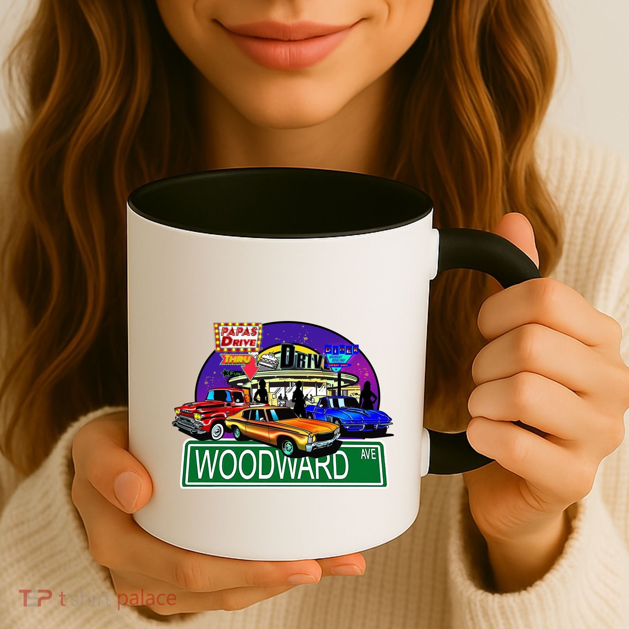 Diner Cruise Coffee Mug
