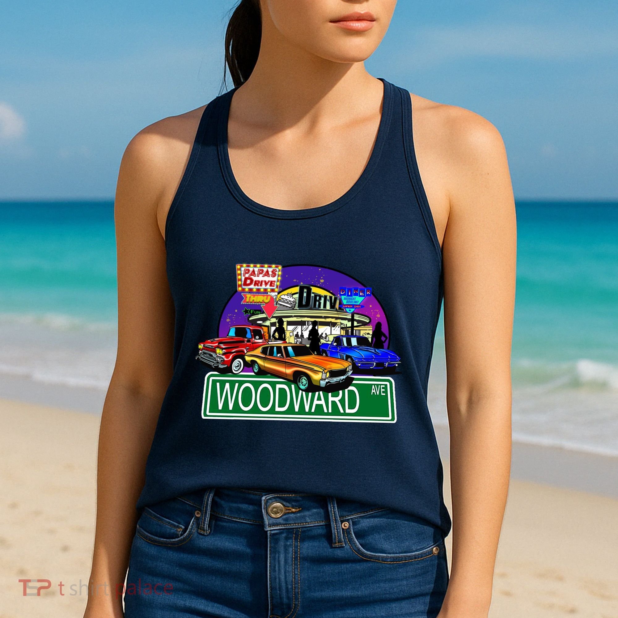 Diner Cruise Women's Tank Top