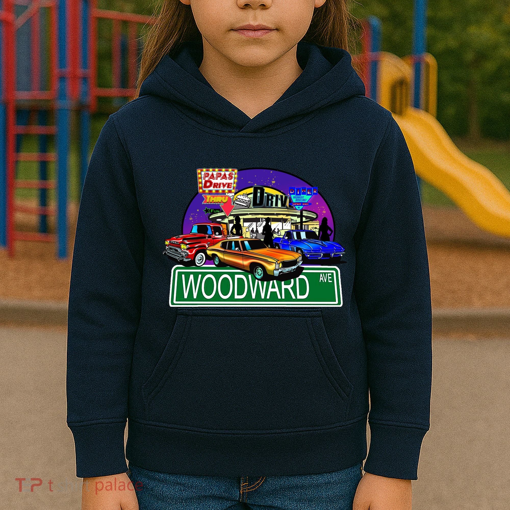 Diner Cruise Kids Hoodie