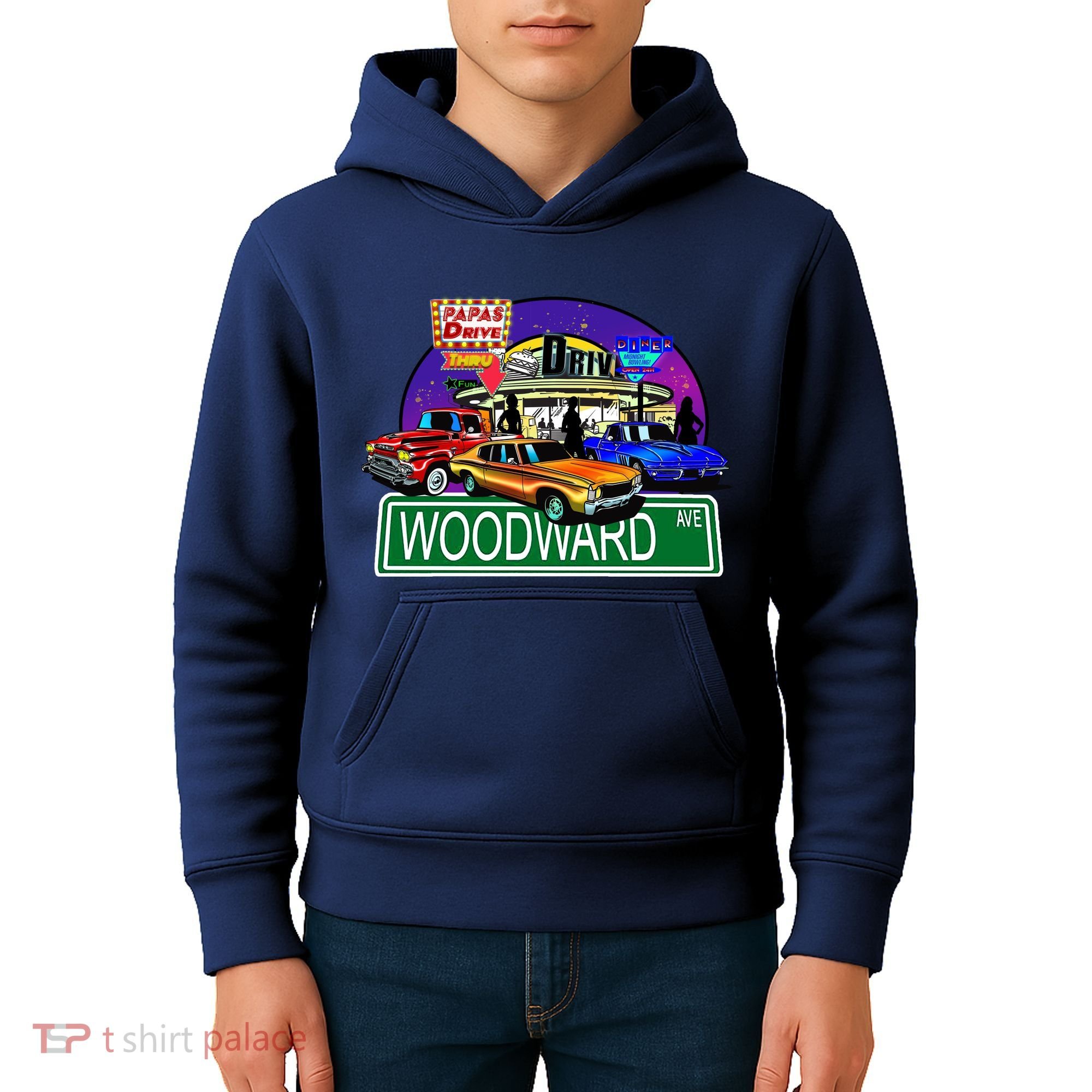 Diner Cruise Kids Hoodie