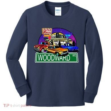 Diner Cruise Kids Long Sleeve Shirt