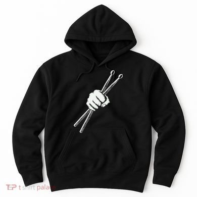 Drumset Cool Drumsticks Drumming Drums Rock Music Hoodie