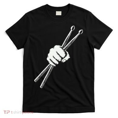 Drumset Cool Drumsticks Drumming Drums Rock Music T-Shirt