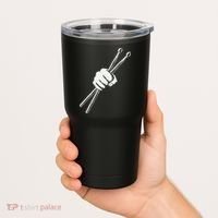 Drumset Cool Drumsticks Drumming Drums Rock Music Tumbler thumb 2