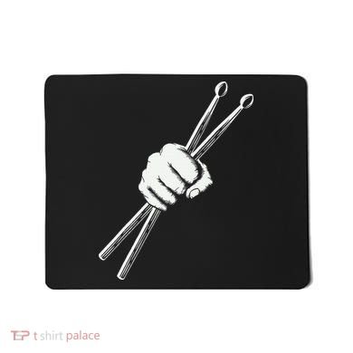Drumset Cool Drumsticks Drumming Drums Rock Music Mousepad