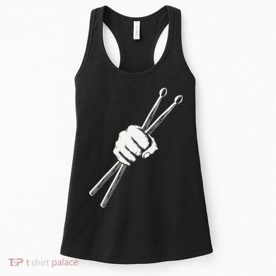 Drumset Cool Drumsticks Drumming Drums Rock Music Women's Tank Top