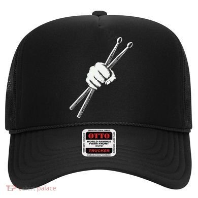 Drumset Cool Drumsticks Drumming Drums Rock Music Hat
