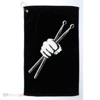 Drumset Cool Drumsticks Drumming Drums Rock Music Golf Towel thumb 0