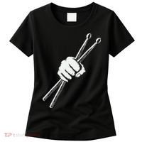 Drumset Cool Drumsticks Drumming Drums Rock Music Women's T-Shirt thumb 0