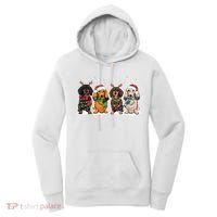 Dachshund Christmas Dog Lover Family Women's Hoodie thumb 0