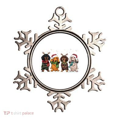Dachshund Christmas Dog Lover Family Ornament
