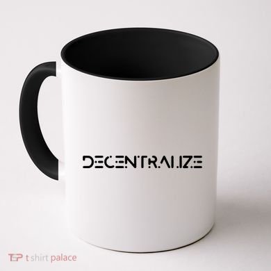 Decentralize Cryptocurrency Coffee Mug