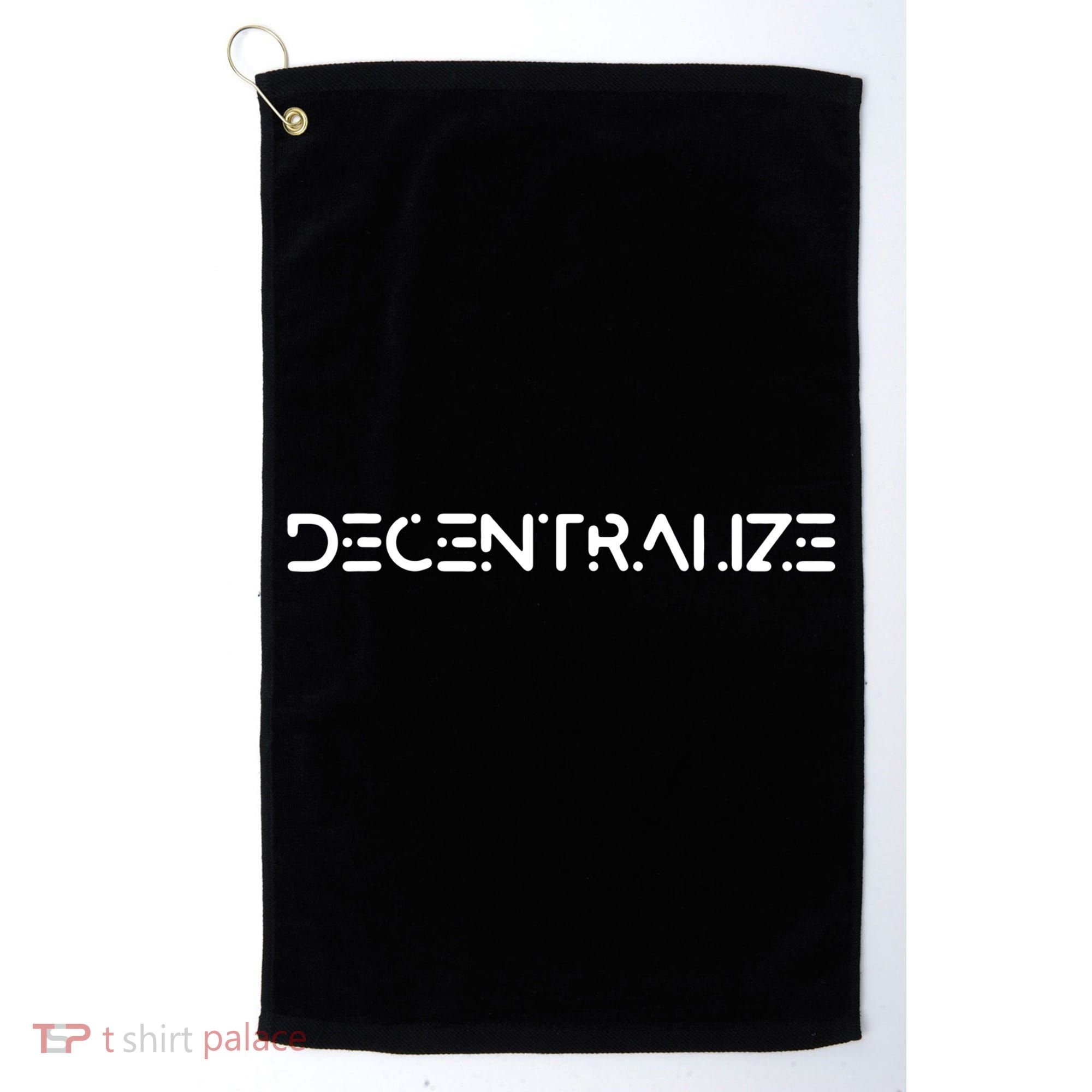 Decentralize Cryptocurrency Golf Towel