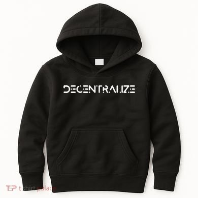 Decentralize Cryptocurrency Kids Hoodie